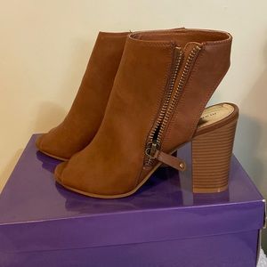 Cognac pair of heels